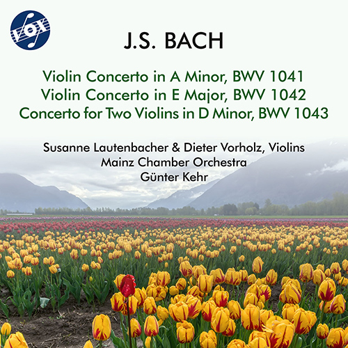 BACH, J.S.: Violin Concertos, BWV 1041-1043 (Lautenbacher, Vorholz, Mainz Chamber Orchestra, Kehr)