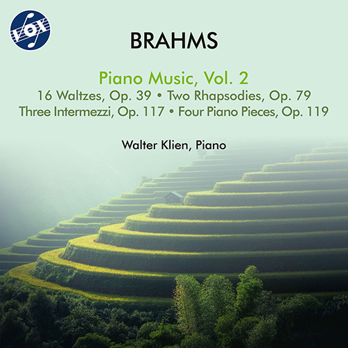 BRAHMS, J.: Piano Music, Vol. 2 - 16 Waltzes, Op. 39 / 2 Rhapsodies, Op. 79 / 3 Intermezzos, Op. 117 / 4 Piano Pieces, Op. 119 (Klien)