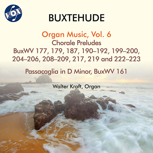 BUXTEHUDE, D.: Organ Music, Vol. 6 - Chorale Preludes, BuxWV 177, 179, 187, 190-192, 199-200, 204-206, 208-209, 217, 219, 222-223 (W. Kraft)