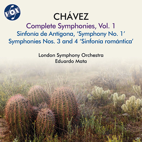 CHÁVEZ, C.: Symphonies, Vol. 1 - Nos. 1, 3 and 4 (London Symphony, E. Mata)