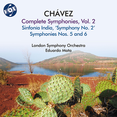 CHÁVEZ, C.: Symphonies, Vol. 2 - Nos. 2, 5 and 6 (London Symphony, E. Mata)