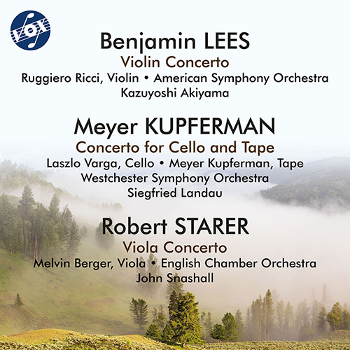 LEES, B.: Violin Concerto / STARER, R.: Viola Concerto (Ricci, Berger, Kazuyoshi Akiyama, Snashall)