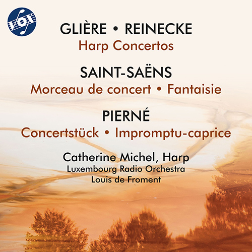 Harp Concertos - GLIÈRE, R. / REINECKE, C. / SAINT-SAËNS, C. / PIERNÉ, G. (C. Michel, Luxembourg Radio Orchestra, Froment)
