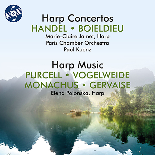 Harp Concertos - HANDEL, G.F. / BOIELDIEU, F.-A. / Harp Music - PURCELL, H. / WALTHER VON DER VOGELWEIDE (Jamet, Polonska, Kuentz)