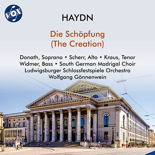 HAYDN, J.: Schöpfung (Die) [Oratorio] (Donath, Kraus, Widmer, South German Madrigal Choir,  Ludwigsburger Schlossfestspiele Orchestra, Gönnenwein)