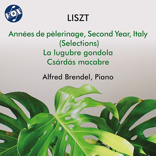 LISZT, F.: Années de pèlerinage, 2nd year, Italy (excerpts) / Élégie No. 3 / Csárdás macabre (Brendel)