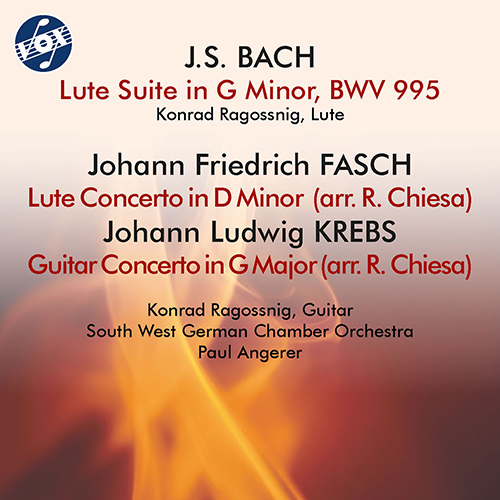 FASCH, J.F. / KREBS, J.L.: Lute Concertos (arr. for guitar) / BACH, J.S.: Lute Suite, BWV 995 (Ragossnig, Angerer)