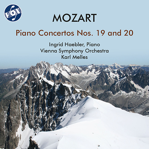 MOZART, W.A.: Piano Concertos Nos. 19 and 20 (Haebler, Vienna Symphony, Melles)