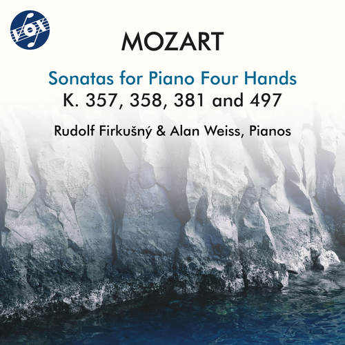 MOZART, W.A.: Sonata for Piano 4 Hands, K. 357, 358, 381, 497 (R. Firkušný, A. Weiss)