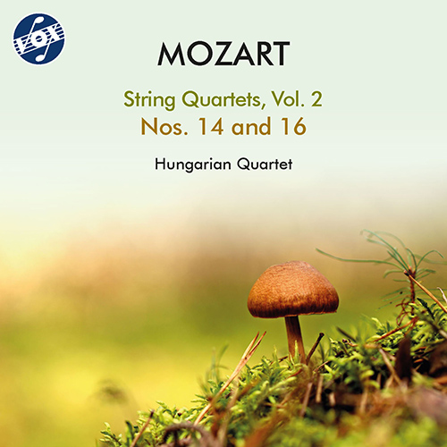 MOZART, W.A.: String Quartets, Vol. 2 - Nos. 14 and 16 (Hungarian Quartet)