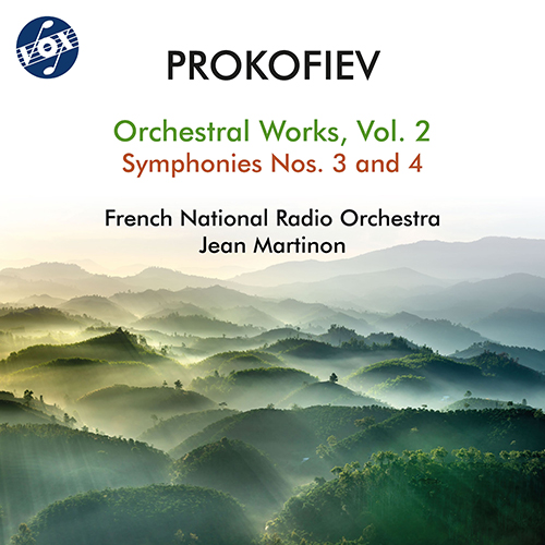 PROKOFIEV, S.: Orchestral Works, Vol. 2 - Symphonies Nos. 3-4 (French National Radio Orchestra, Martinon)