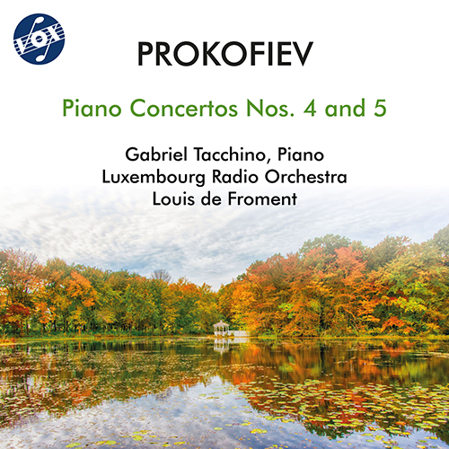 PROKOFIEV, S.: Piano Concertos (Complete), Vol. 2 - Nos. 4, 5 (Tacchino, Luxembourg Radio Orchestra, Froment)