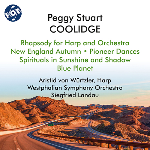 COOLIDGE, P.S.: Orchestral Works - Rhapsody for Harp and Orchestra / New England Autumn / Pioneer Dances (Würtzler, Westphalian Symphony, Landau)