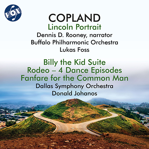 COPLAND, A.: Lincoln Portrait / Fanfare for the Common Man / Billy the Kid Suite / Rodeo (Buffalo Philharmonic, Dallas Symphony, Foss, Johanos)
