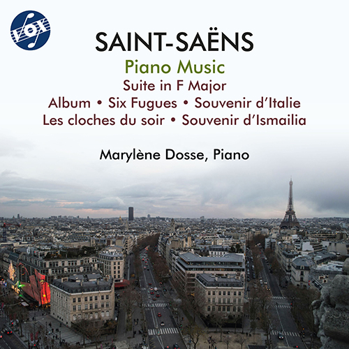 SAINT-SAËNS, C.: Piano Music - Album, Op. 72 / 6 Fugues, Op. 161 / Souvenir d'Italie in G Major / Suite in F Major, Op. 90 (Dosse)