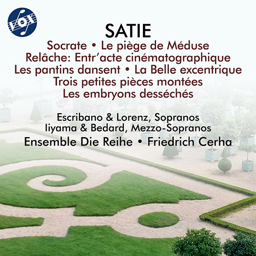 SATIE, E.: Music for Instrumental Ensemble - Socrate / Relâche / La belle excentrique (Ensemble Die Reihe, Cerha)