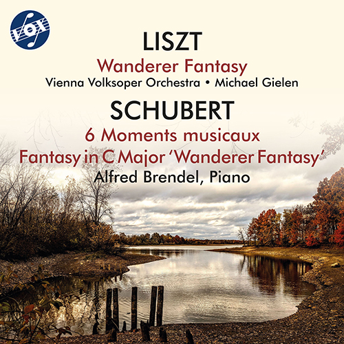 SCHUBERT, F.: Wanderer Fantasy (solo and Liszt's orchestral version) / 6 Moments musicaux (Brendel, Vienna Volksoper Orchestra, Gielen)