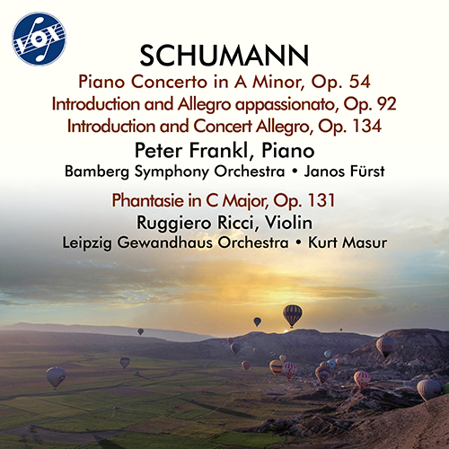 SCHUMANN, R.: Piano Concerto / Introduction and Allegro appassionato (Frankl, Ricci, Fürst, K. Masur)