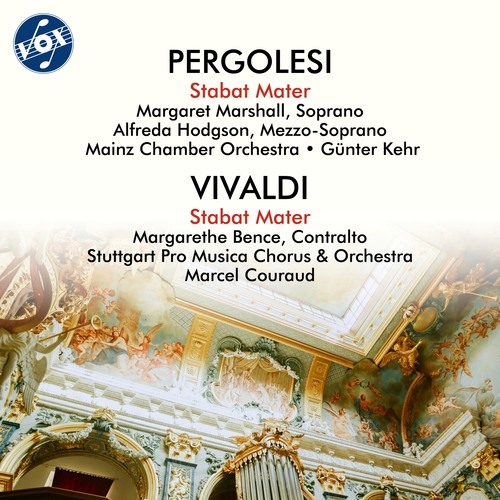 PERGOLESI, G.B. / VIVALDI, A,: Stabat Mater (Marshall, Bence, Hodgson, Couraud, Kehr)