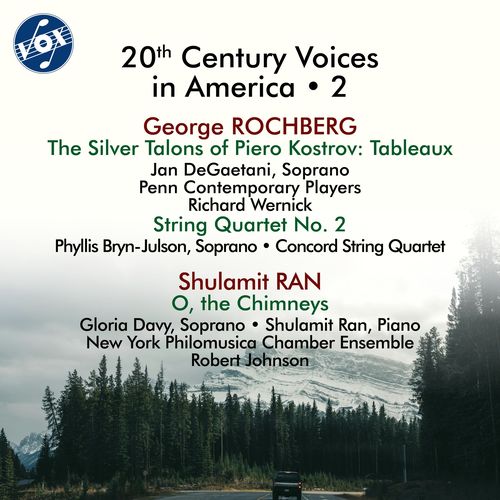 Vocal Music - ROCHBERG, G. / RAN, S. (20th Century Voices in America, Vol. 2) (Bryn-Julson, Davy, DeGaetani, R. Johnson, Wernick)
