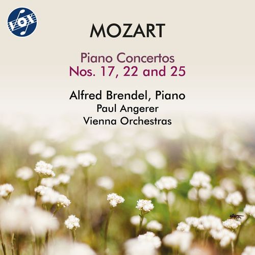 MOZART, W.A.: Piano Concertos Nos. 17, 22 and 25 (Brendel, Vienna Chamber Orchestra, Vienna Symphony, Vienna Volksoper Orchestra, Angerer)
