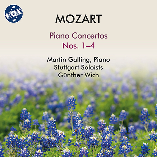 MOZART, W.A.: Piano Concertos Nos. 1-4 (Galling, Stuttgart Soloists, Wich)
