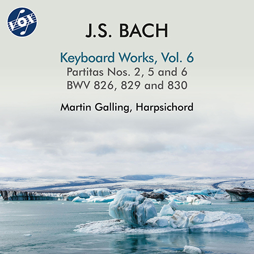 BACH, J.S.: Keyboard Works, Vol. 6 - Partitas Nos. 2, 5 and 6 (Galling)