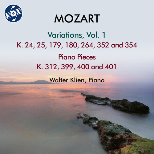 MOZART, W.A.: Variations, Vol. 1 - K. 24, 25, 179, 180, 264, 352, 354 / Piano Pieces, K. 312, 399-401 (Klien)