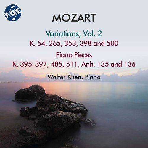 MOZART, W.A.: Variations, Vol. 2 - K. 54, 265, 353, 398, 500 / Piano Pieces, K. 395-397, 485, 511,  Anh. 135-136 (Klien)