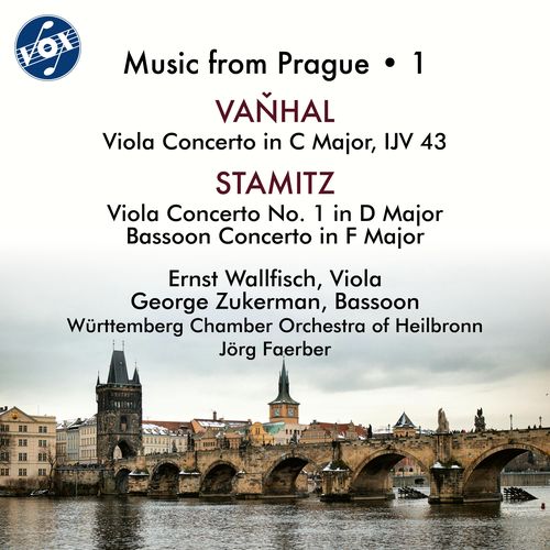 Concertos - VANHAL, J.B. / STAMITZ, C. (Music from Prague, Vol. 1) (Wallfisch, G. Zukerman, Württemberg Chamber Orchestra of Heilbronn, Faerber)