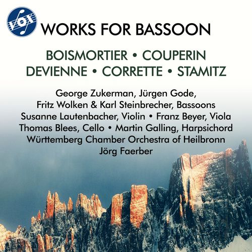 Bassoon Concertos - BOISMORTIER, J.B. de / COUPERIN, F. / STAMITZ, C. / DEVIENNE, F. / CORRETTE, M. (G. Zukerman, Gode, Steinbrecher, Wolken, Faerber)