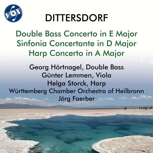 DITTERSDORF, C.D. von: Double Bass Concerto No. 2 / Sinfonia Concertante in D Major / Harp Concerto (Lemmen, Hörtnagel, Storck, Faerber)