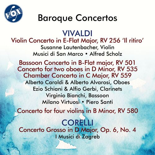 Baroque Concertos - VIVALDI, A. / CORELLI, A. (Alvarosi, Caroldi, Gerbi, Schiani, Bianchi, Lautenbacher, Santi, Scholz)