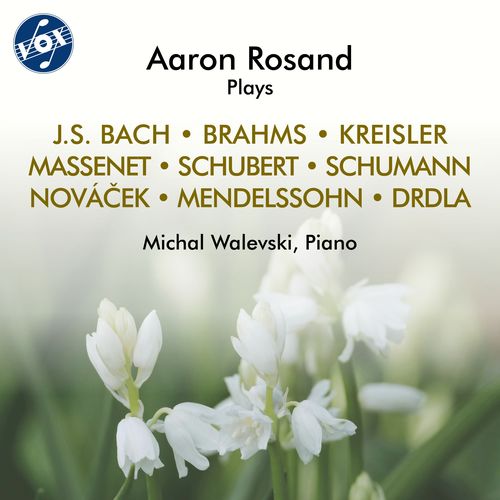 Violin and Piano Recital: Rosand, Aaron / Walevski, Michal - MASSENET, J. / BRAHMS, J. / KREISLER, F. / NOVÁČEK, O. / SCHUBERT, F.