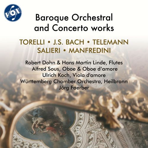 Baroque Concerti - BACH, J.S. / TORELLI, G. / MANFREDINI, F.O. / SALIERI, A. (Württemberg Chamber Orchestra of Heilbronn, Faerber)