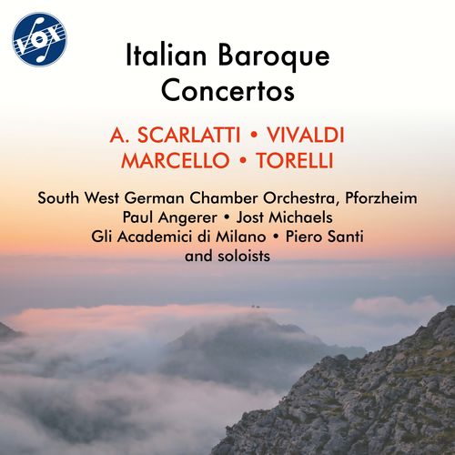 Concertos (Italian Baroque) - SCARLATTI, A. / VIVALDI, A. / MARCELLO, A. / TORELLI, G. (Angerer, Michaels, Santi)