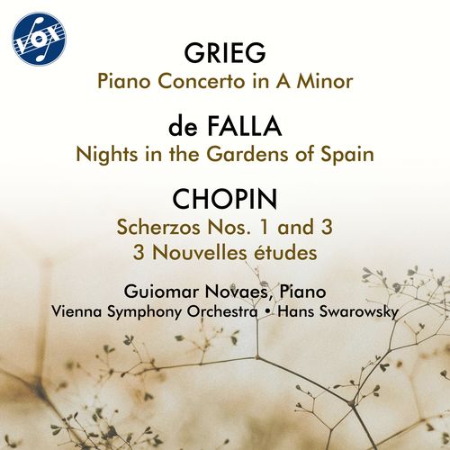 GRIEG, E.: Piano Concerto / FALLA, M. de: Noches en los jardines de España / CHOPIN, F.: Piano Music (Novaes, Vienna Symphony, Swarowsky)