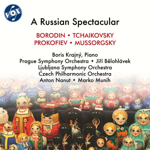 Orchestral Music (Russian) - MUSSORGSKY, M.P. / PROKOFIEV, S. / BORODIN, A.P. / TCHAIKOVSKY, P.I. (A Russian Spectacular) (Nanut, Munih, Bělohlávek)