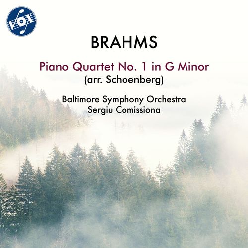 BRAHMS, J.: Piano Quartet No. 1 (arr. A. Schöenberg for orchestra) (Baltimore Symphony, S. Comissiona)
