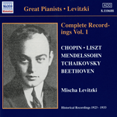 Recordings by Mischa Levitzki | Now available to stream and purchase at  Naxos