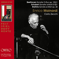 Recordings by Enrico Mainardi | Now available to stream and