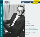 Recordings by Gulda Friedrich | Now available to stream and