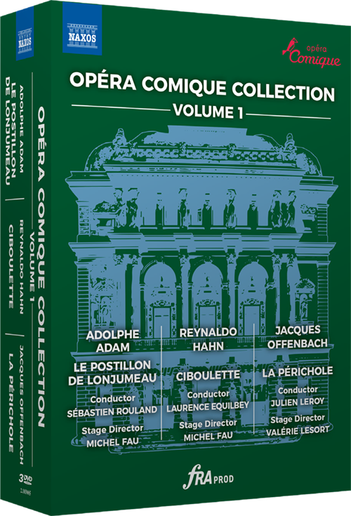 OPÉRA COMIQUE COLLECTION, Vol. 1 - Le postillon de Lonjumeau / Ciboulette / La Périchole (2013-2022) (3-DVD Box Set) (NTSC)