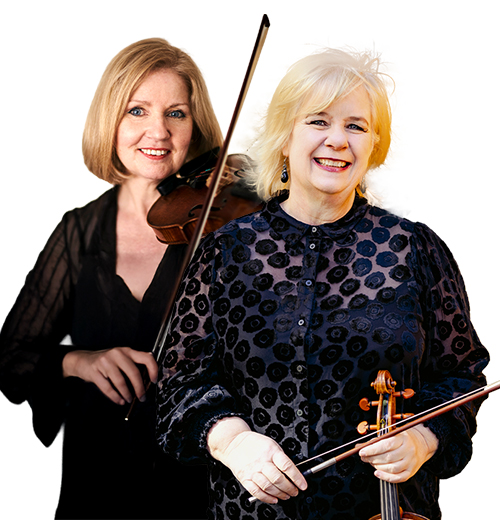 The Dorrit Ensemble | Elizabeth Layton (&copy; Jacquie Way) and Elizabeth Sellars (&copy; Pia Johnson)