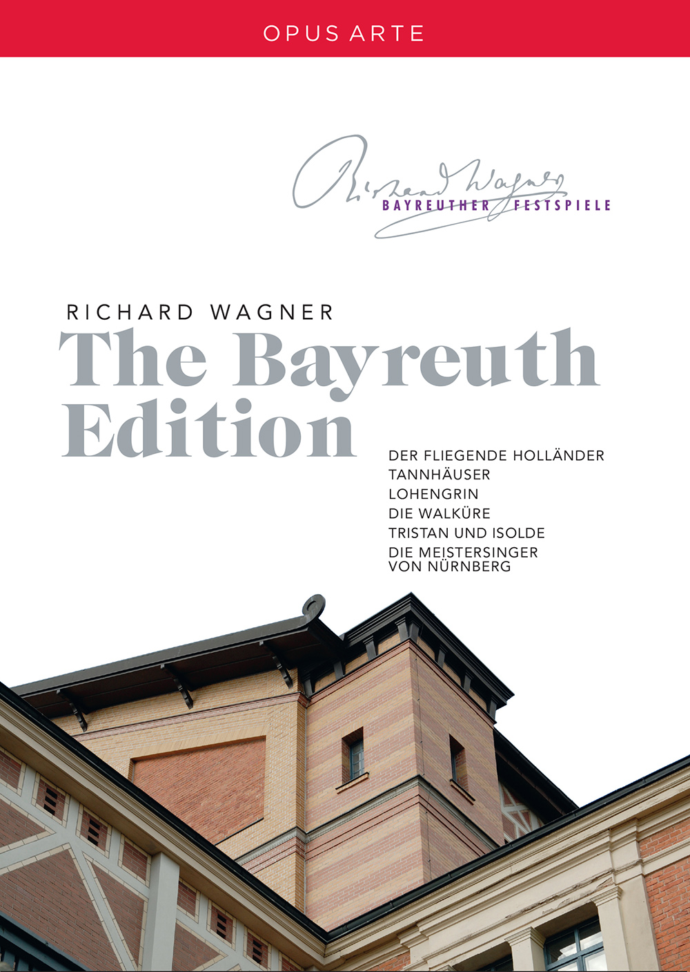 Wagner: Bayreuth Edition | Get high quality audiovisual recordings from Opus  Arte.